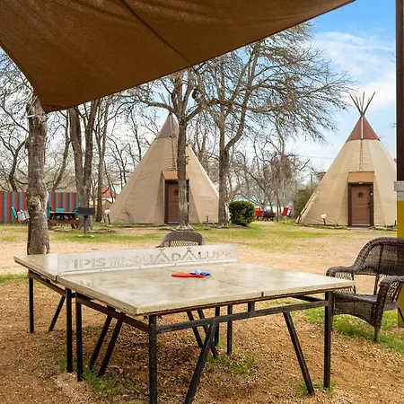 Deer Run - Tipi 2 Vila New Braunfels Exterior foto